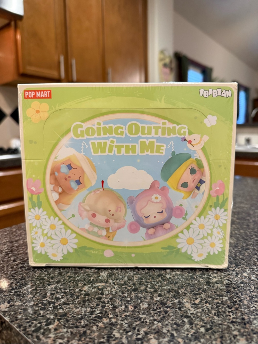 Popmart Pop Bean Going Outing With Me Series Sealed Blind Bag Set - 32 Bags